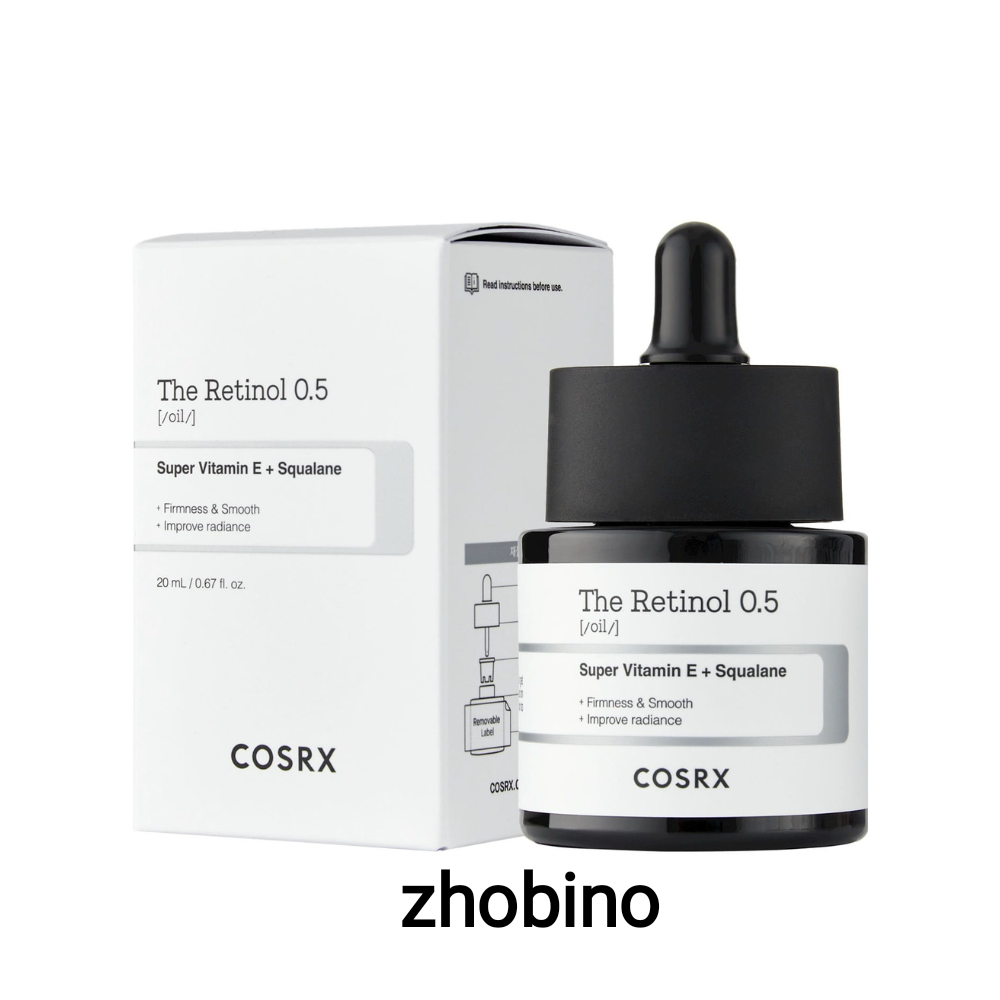 سرم رتینول ۰.۵ کوزارکس COSRX | ضد چروک، سفت‌کننده پوست و حاوی ویتامین E و اسکوالان