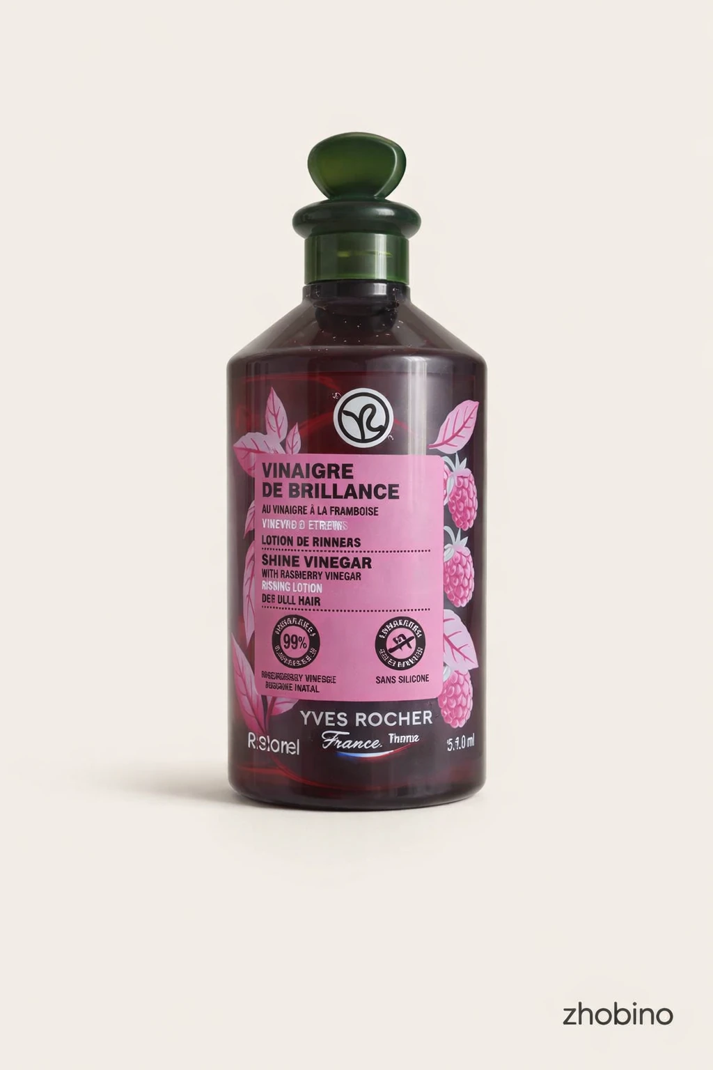 سرکه براق‌کننده مو ایوروشه با تمشک | Yves Rocher Shine Vinegar