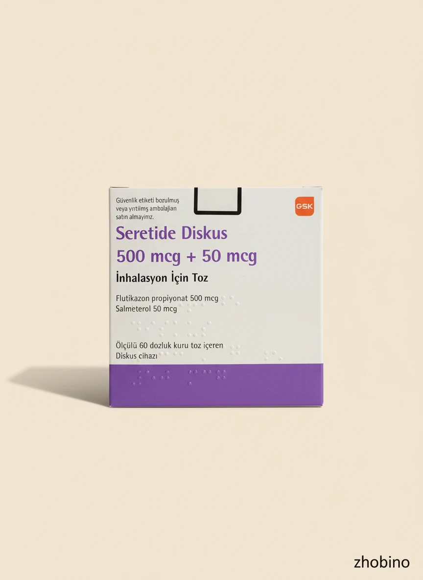 پودر استنشاقی Seretide Diskus 500/50 | کنترل آسم و COPD